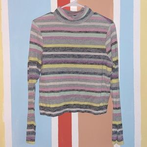 SO Striped Cozy Top
